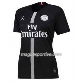 Completo Calcio Paris Saint Germain Jordan Nero Donna Divisa Terza 2018/2019